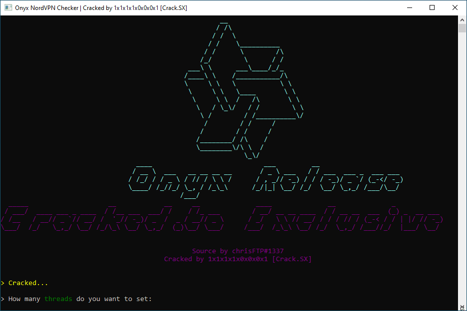 Onyx NordVPN Checker