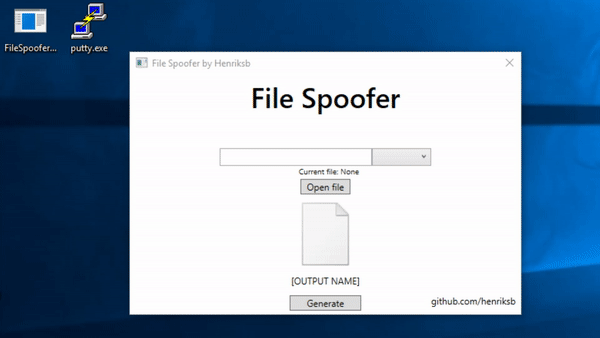 Extension Spoofer by henriksb
