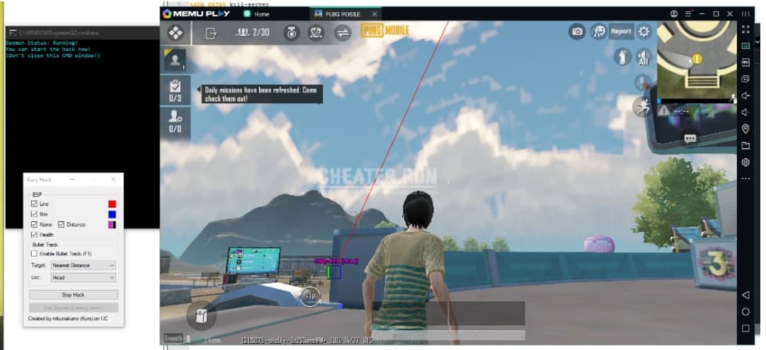 PUBG Emulator Hack