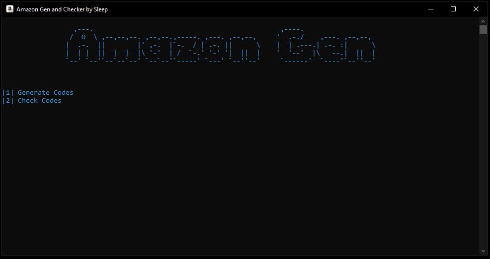 HQ | Amazon Gen And Checker By Sleep
