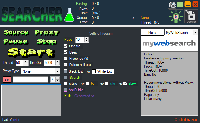 Dork Searcher EZ