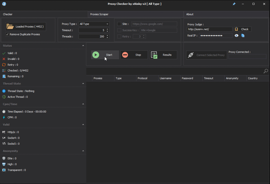 Proxy Checker By xRisky v2