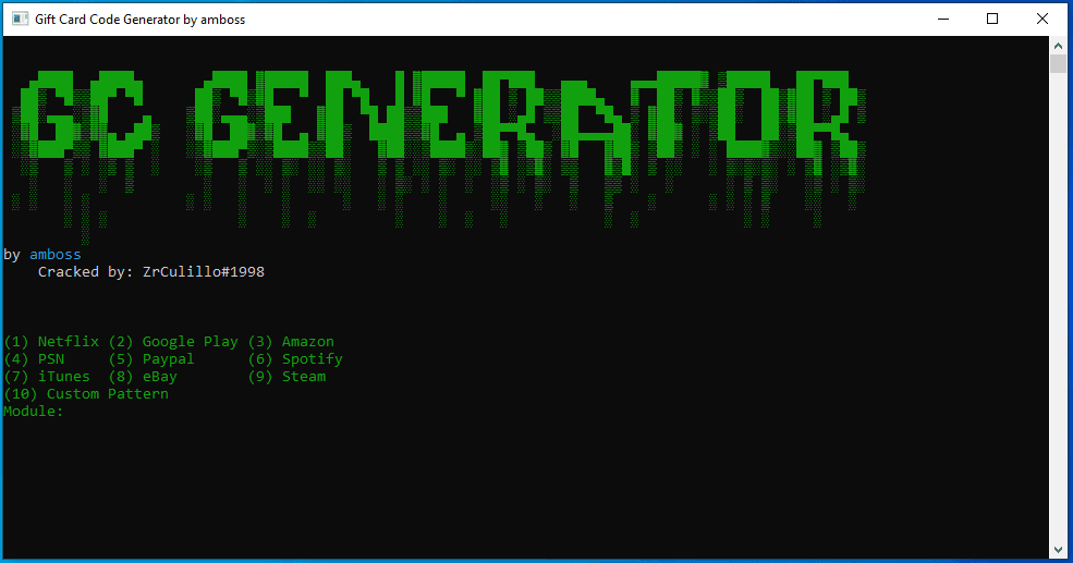 Ultimate Giftcard Generator Tools Pack