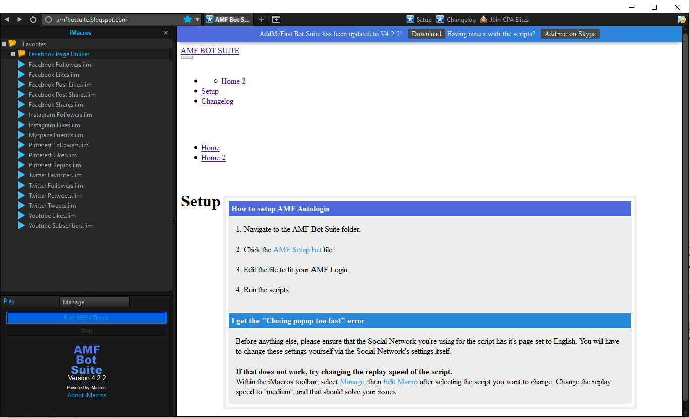 AddMe Fast Bot v4.2.2