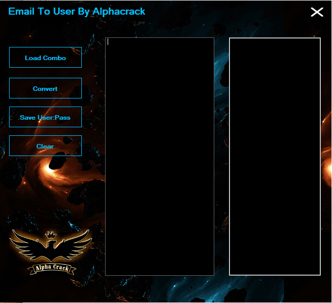 Email To UserPass By Alphacrack