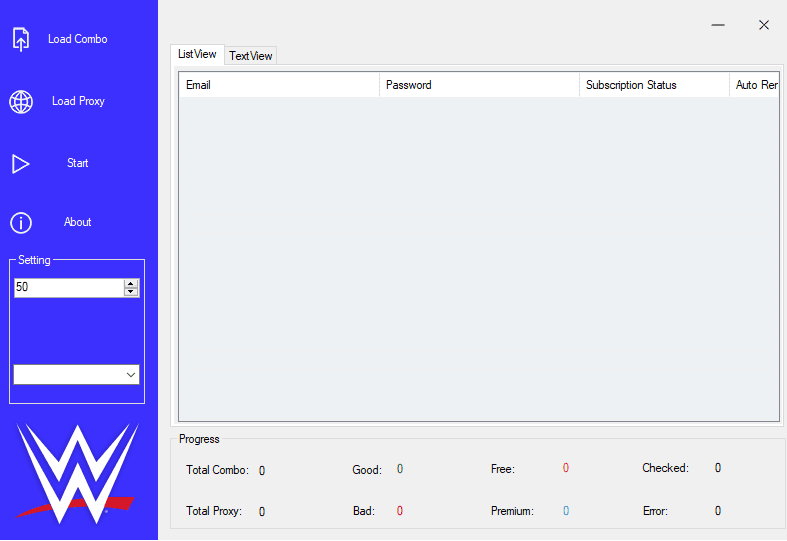 WWE Account Checker