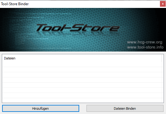 Tool Store Binder
