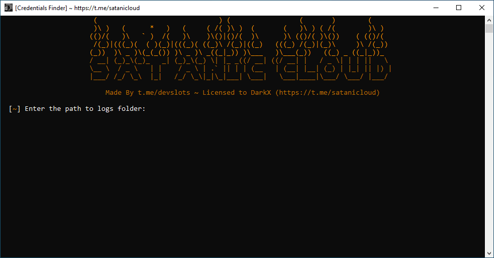 Satanic Cloud Logs Sorter