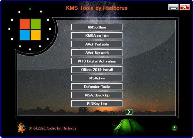 Ratiborus KMS Tools Lite 2024 - Activate Windows and MS Office