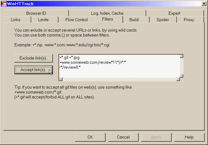 HTTrack Website Copier