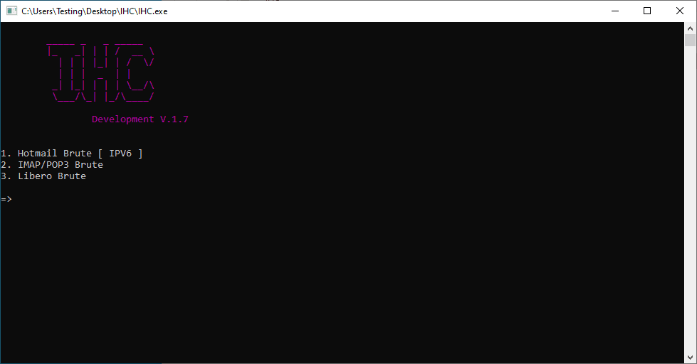 IHC Hotmail Brute & Inboxer IPV6