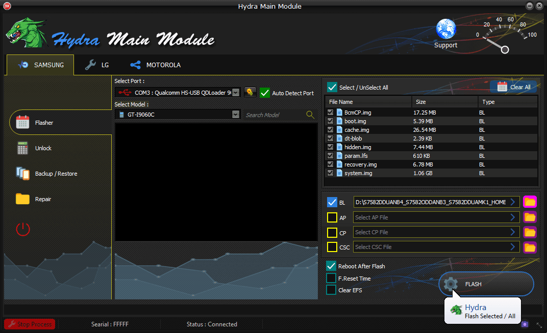 Hydra Tool - Android Suite