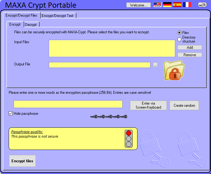 MAXA Crypt Portable