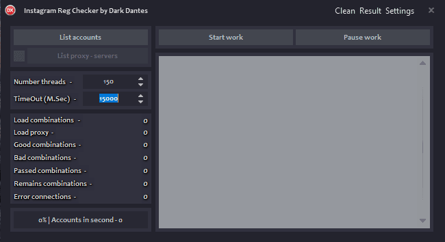 Instagram Reg Checker by Dark Dantes