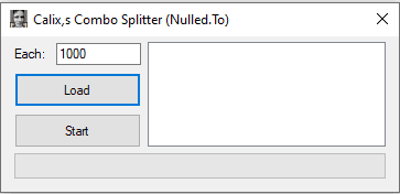 Calix Combo Splitter