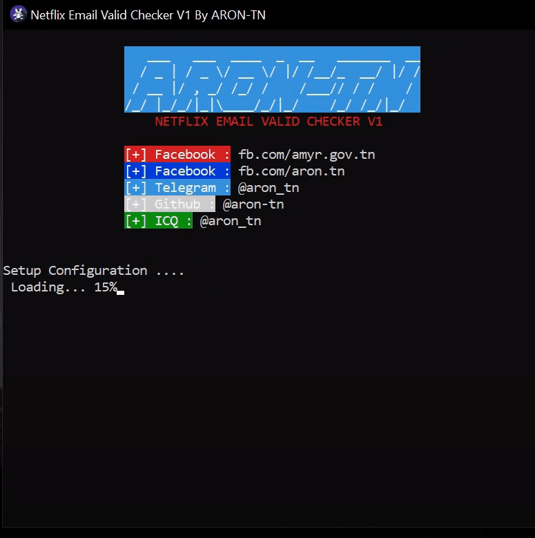 Netflix Email Valid Checker by ARON-TN