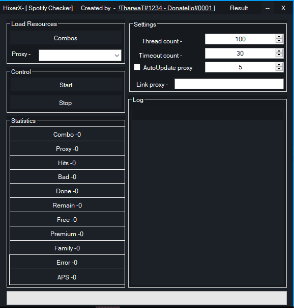 Spotify Checker by HiverX