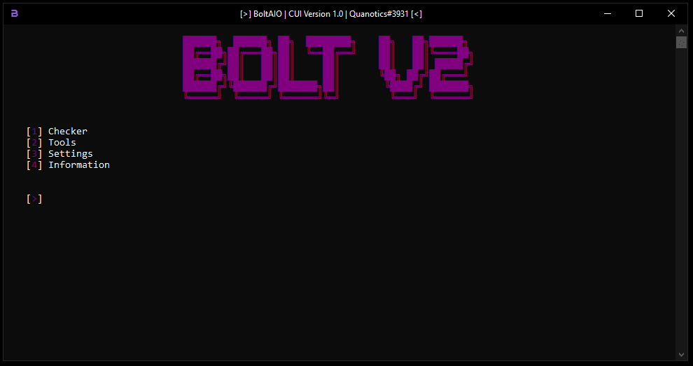 Bolt AIO v2 | Multi Checker