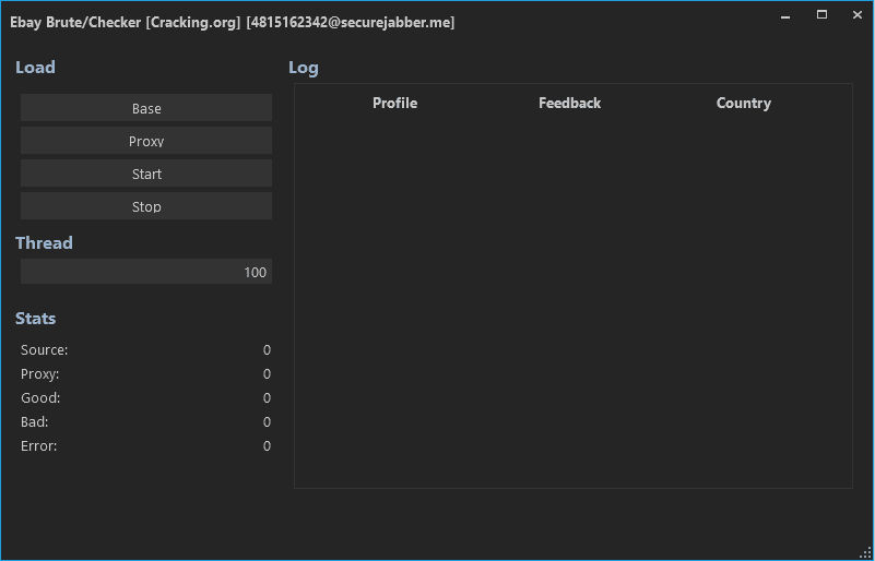 eBay Brute-Checker