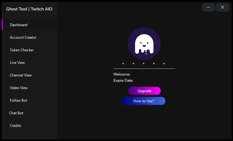 Ghost Tool | Twitch AIO
